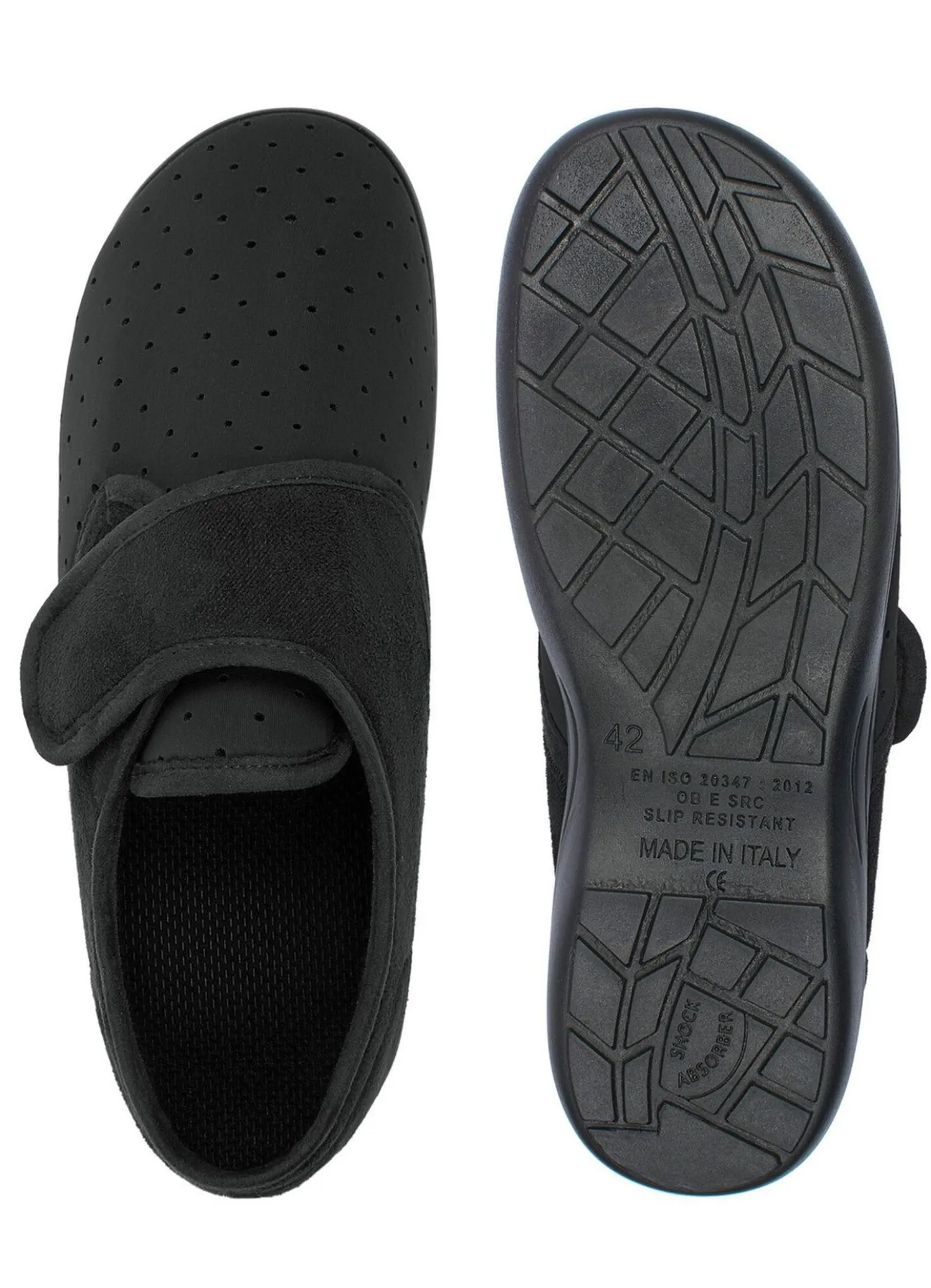 Aerosoft® Flex Stretch-Klettslipper von Jürgen Hirsch®