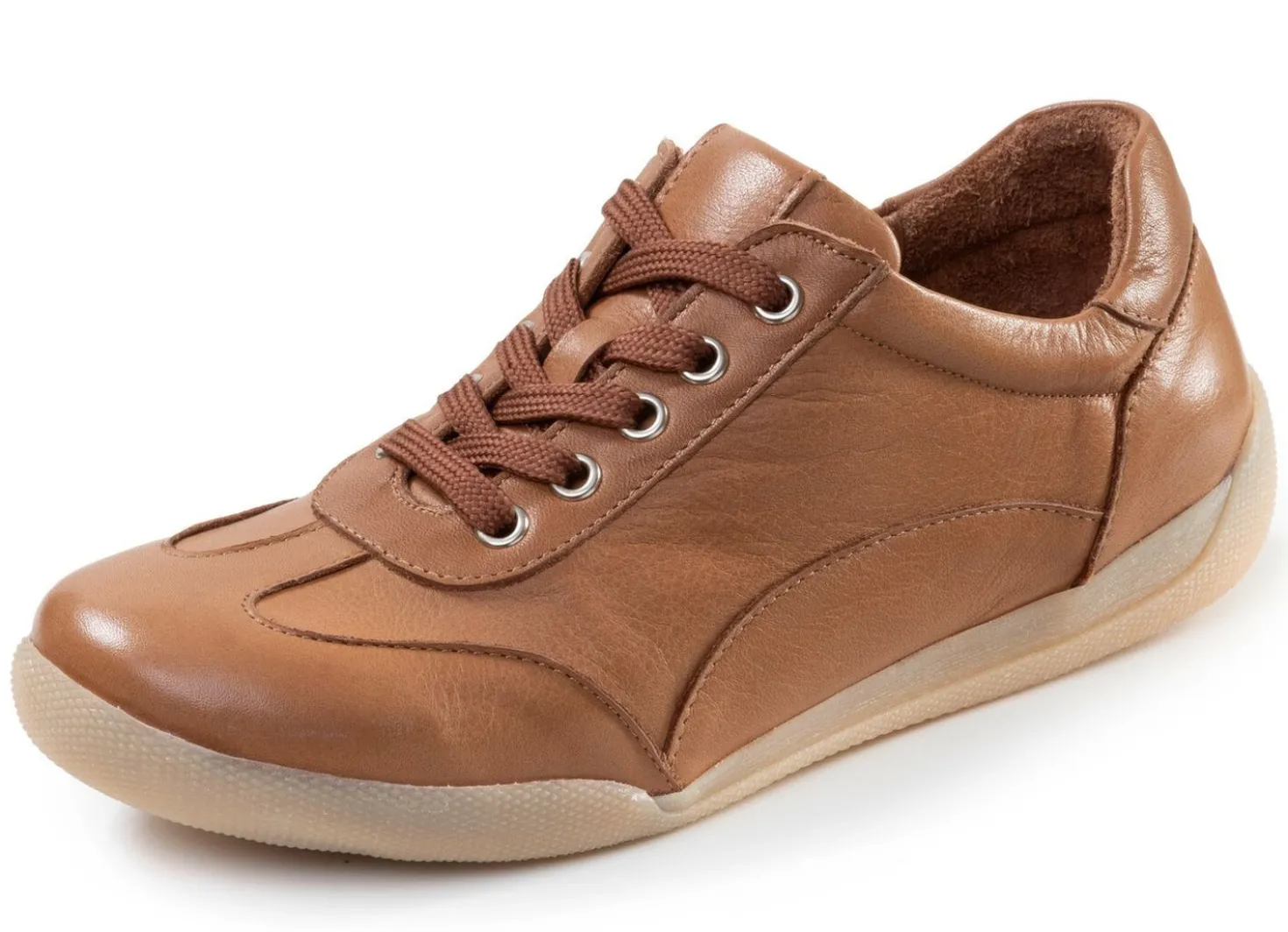 Andrea Conti, bequeme Damen-Sneaker, Weite G, mit herausnehmbarem Fußbett