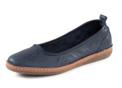 Andrea Conti, klassische Damen-Slipper, mit herausnehmbarem Fußbett