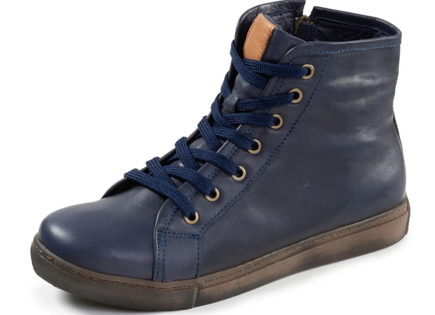Andrea Conti, klassische Damen-Boots, Winterschuhe, mit herausnehmbarem Fußbett