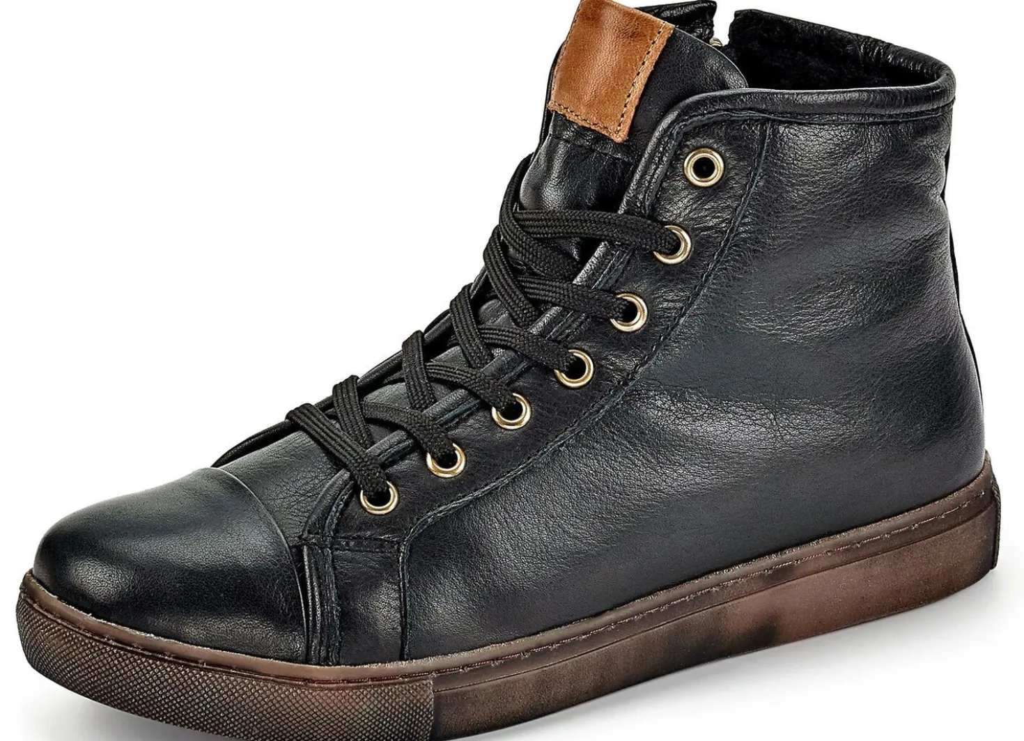 Andrea Conti, klassische Damen-Boots, Winterschuhe, mit herausnehmbarem Fußbett