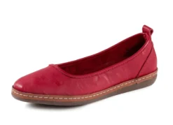 Andrea Conti, klassische Damen-Slipper, mit herausnehmbarem Fußbett