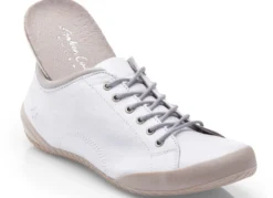 Andrea Conti, klassische Damen-Schnürschuhe, mit herausnehmbarem Lederfußbett