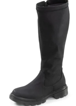 Andrea Conti, klassische Damen-Stiefel, mit Innenreißverschluss
