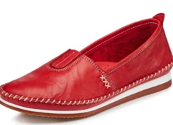 Andrea Conti, leichte Damen-Slipper, mit Gummizug