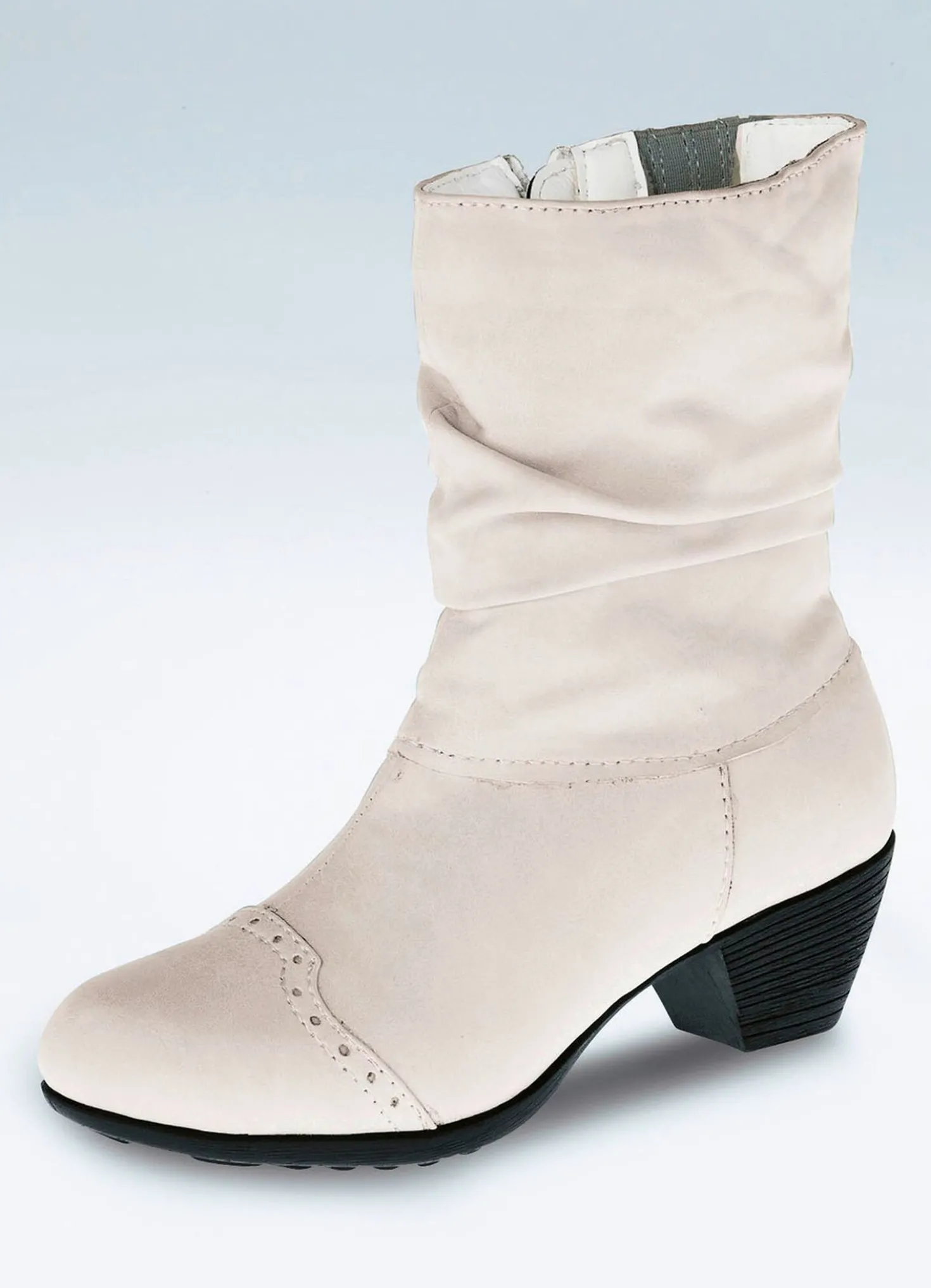 Andrea Conti, modische Damen-Stiefeletten, Winterschuhe, Weite G, mit Reißverschluss