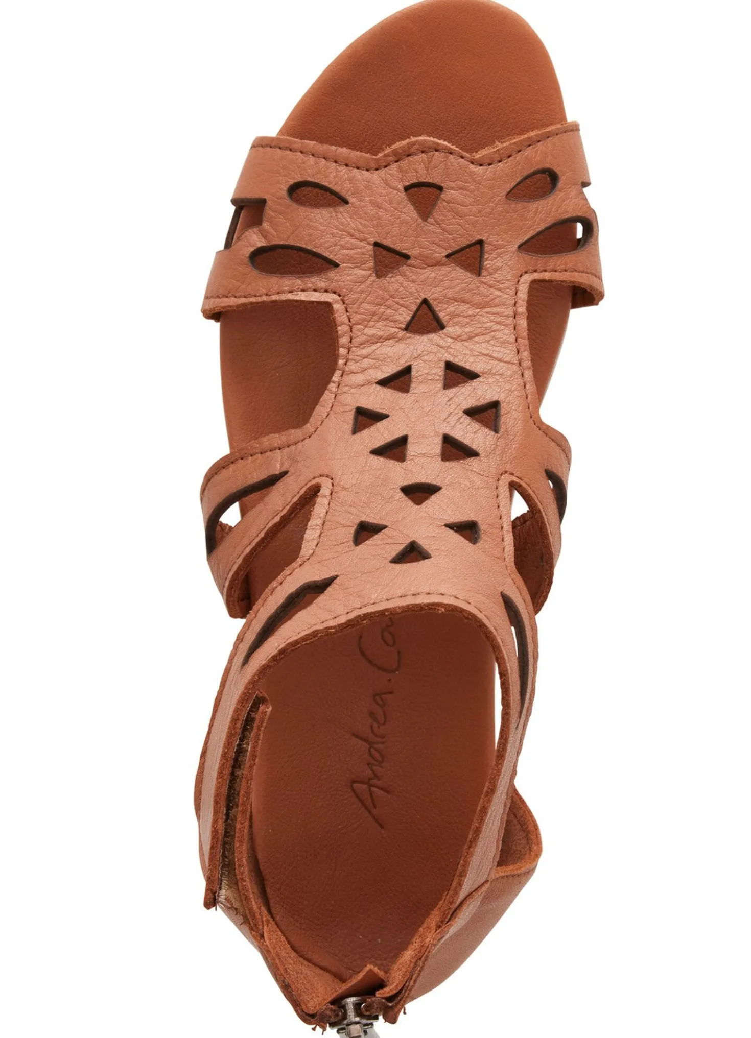 Andrea Conti, modische Damen-Sandalen, aus Leder
