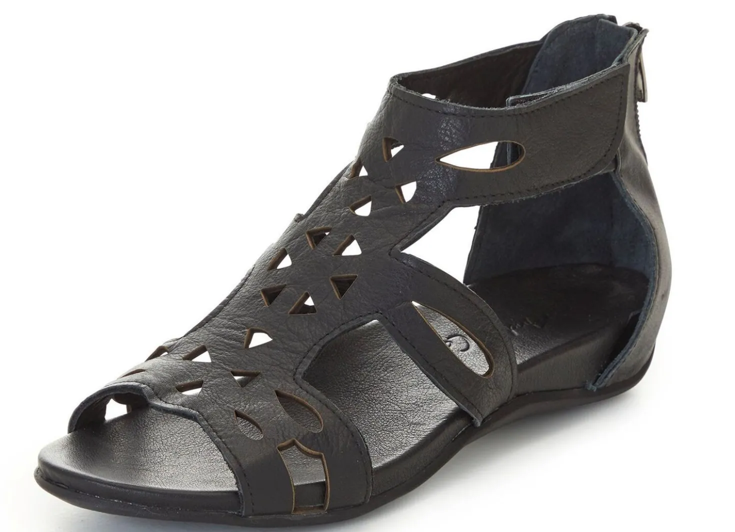 Andrea Conti, modische Damen-Sandalen, aus Leder