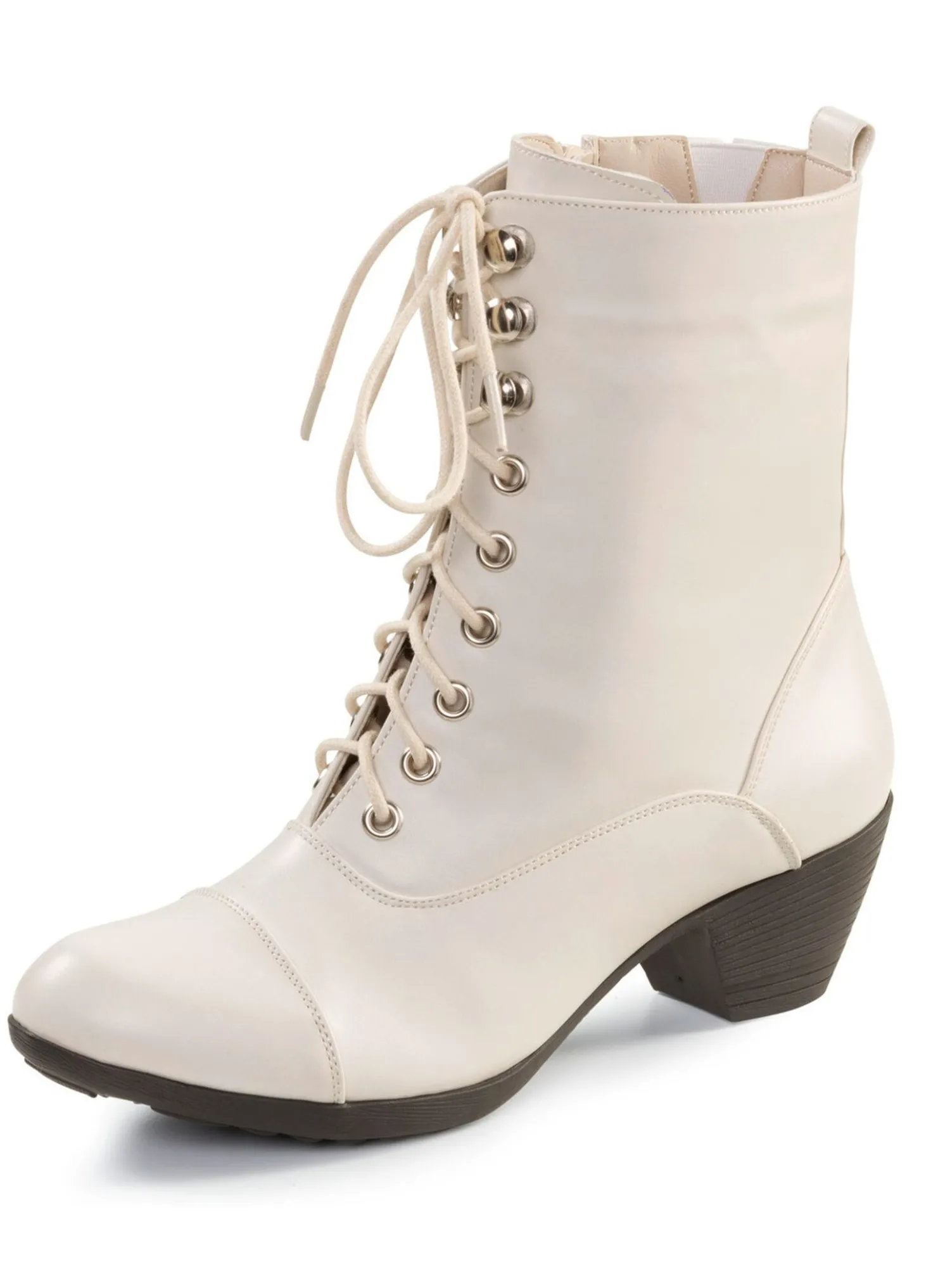 Andrea Conti, modische Damen-Stiefeletten, Winterschuhe, Weite G, mit Reißverschluss