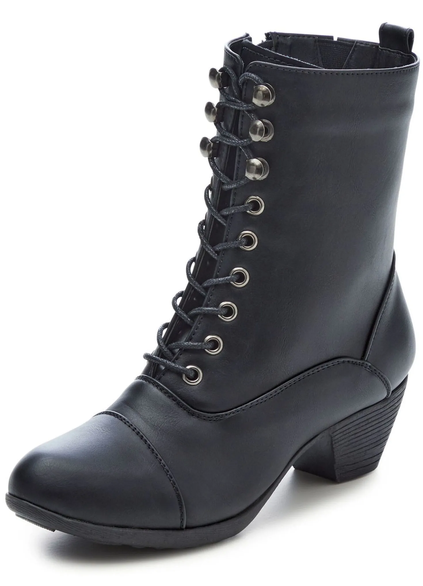 Andrea Conti, modische Damen-Stiefeletten, Winterschuhe, Weite G, mit Reißverschluss