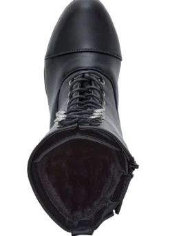 Andrea Conti, modische Damen-Stiefeletten, Winterschuhe, Weite G, mit Reißverschluss