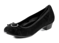 Andrea Conti, schicke Damen-Pumps, mit Gummizug
