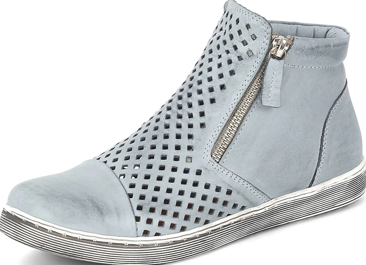 Andrea Conti, sommerliche Damen-Stiefeletten, mit herausnehmbarem Fußbett