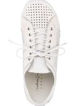 Andrea Conti, sommerliche Damen-Schnürschuhe, mit herausnehmbarem Fußbett