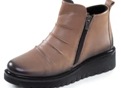 Andrea Conti, stilvolle Damen-Boots, Weite G, mit herausnehmbarem Fußbett