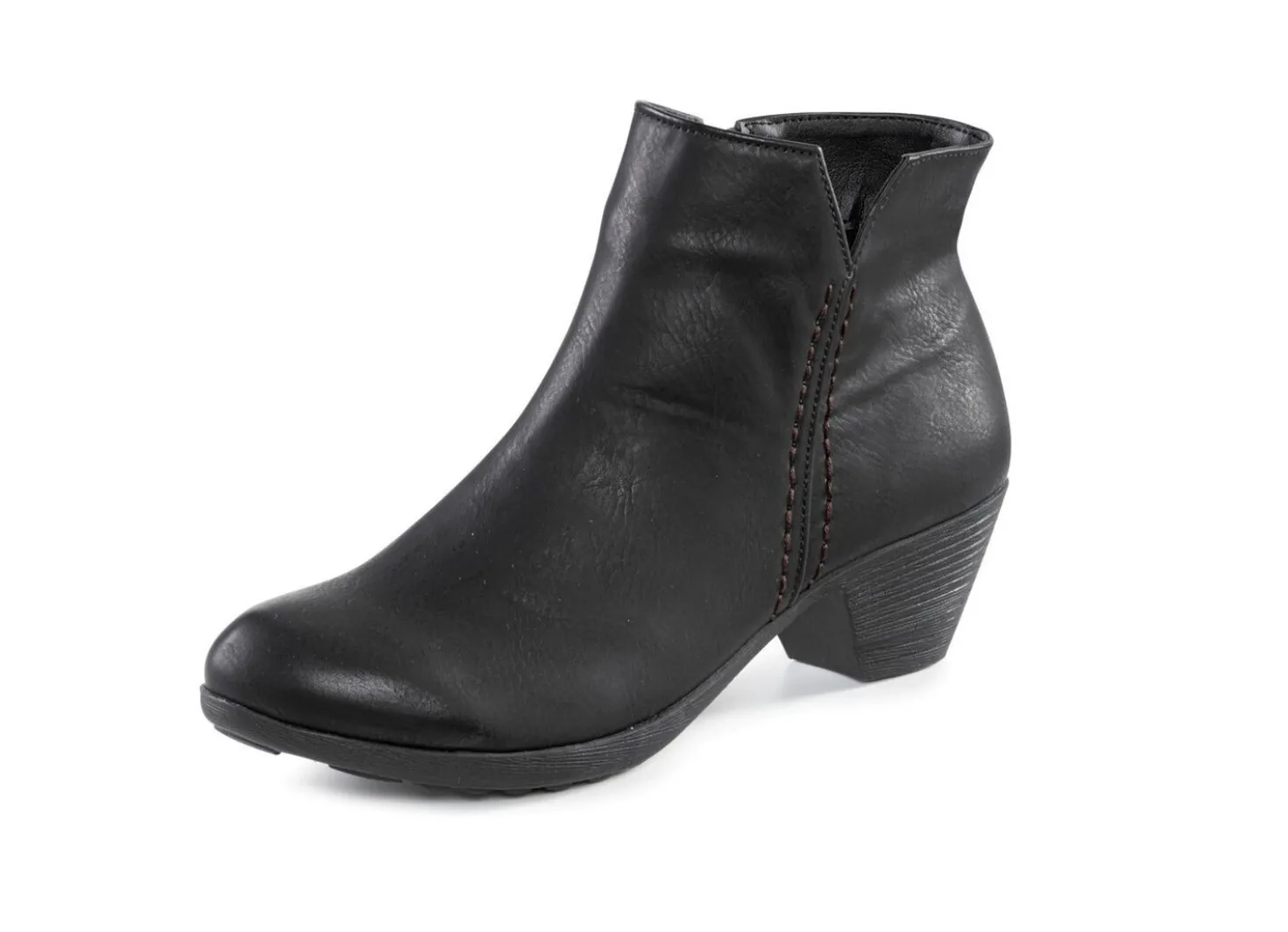 Andrea Conti, trendige Damen-Stiefeletten, mit Reißverschluss