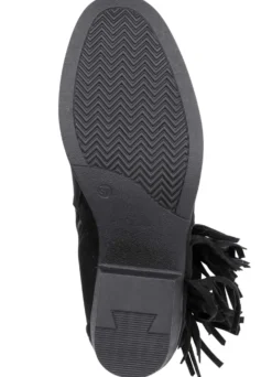 Andrea Conti, trendige Damen-Stiefeletten, Weite G, mit seitlichen Fransen