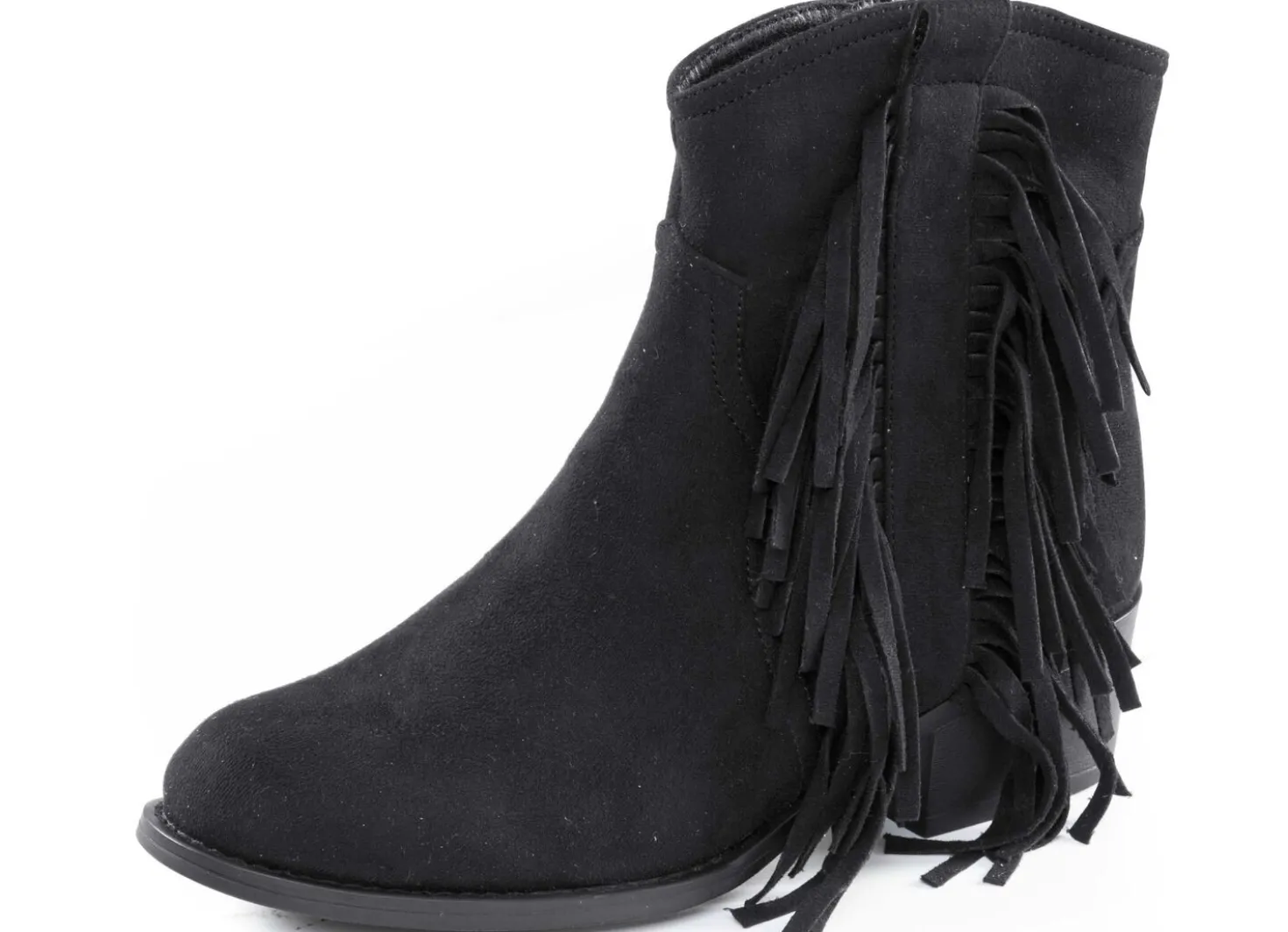 Andrea Conti, trendige Damen-Stiefeletten, Weite G, mit seitlichen Fransen