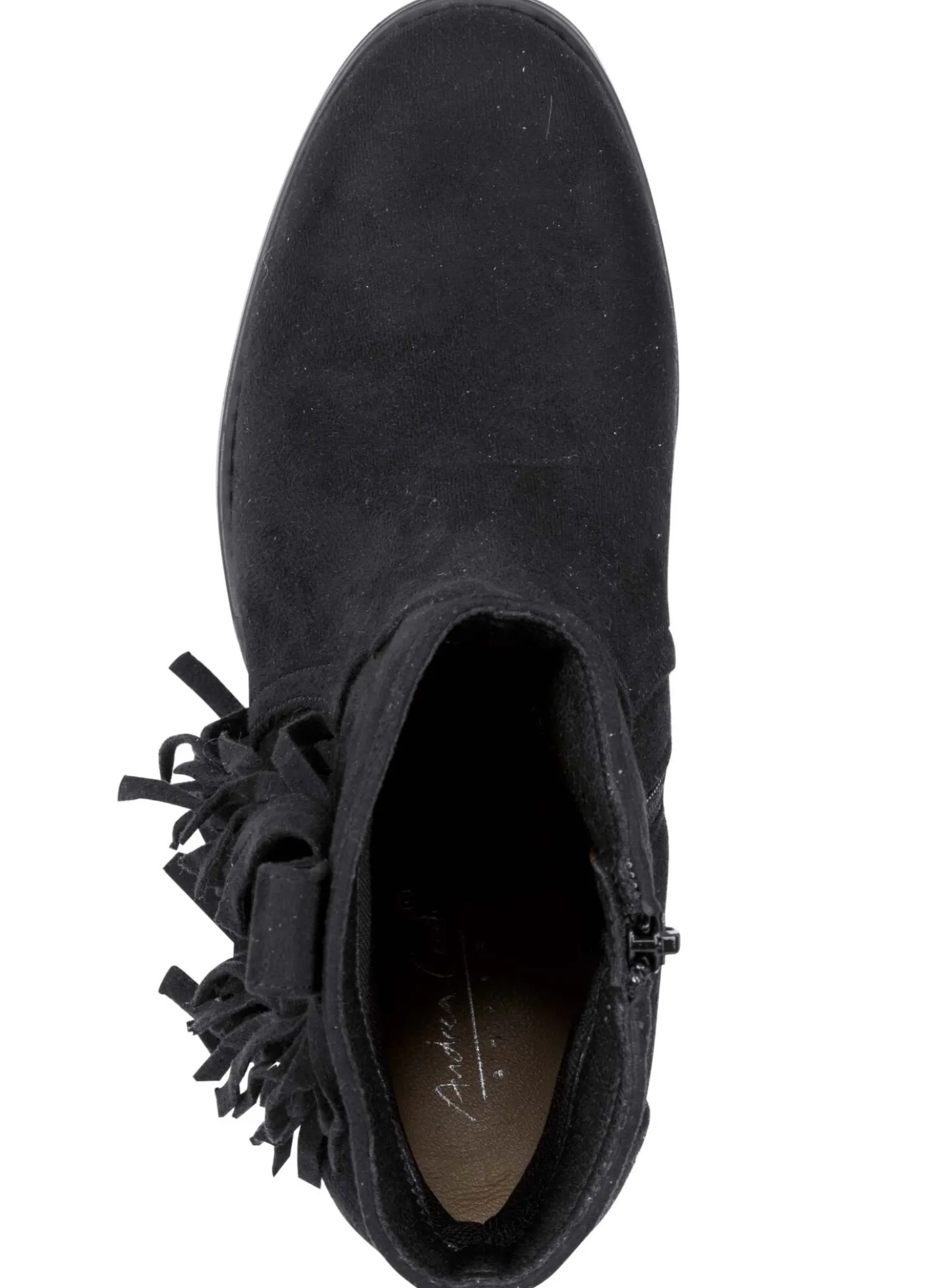 Andrea Conti, trendige Damen-Stiefeletten, Weite G, mit seitlichen Fransen