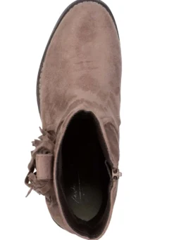 Andrea Conti, trendige Damen-Stiefeletten, Weite G, mit seitlichen Fransen