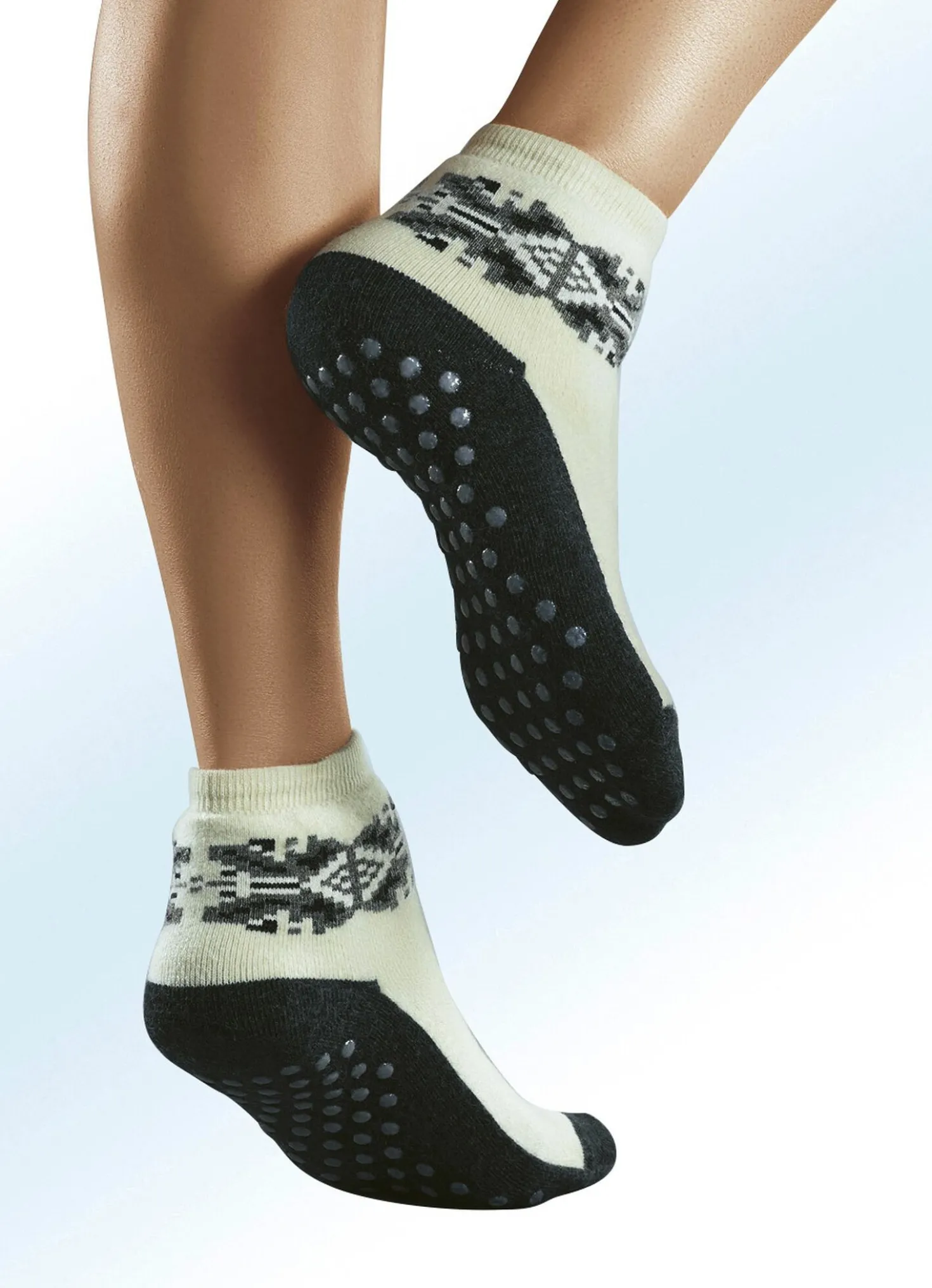 Angora-Antirutsch-Socken