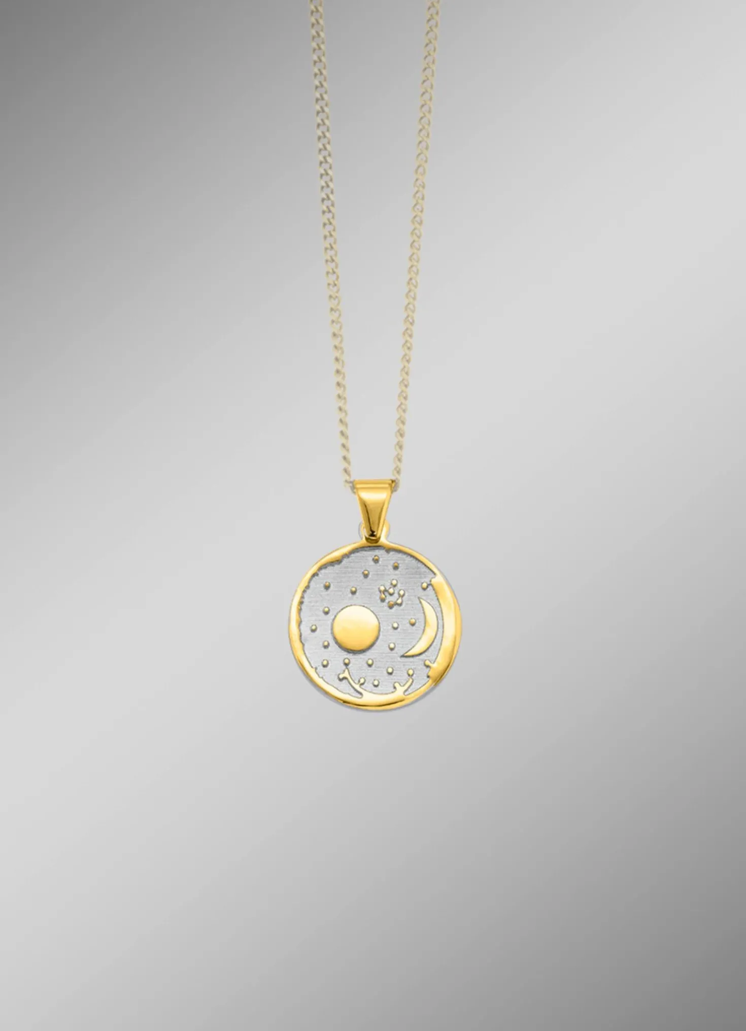 Anhänger mit Himmelsscheibe von Nebra in Bicolor