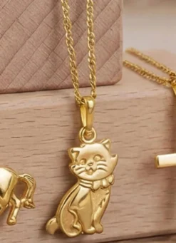 Anhänger mit Katze