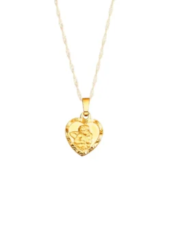 Anhänger Schutzengel mit Diamantschnitt