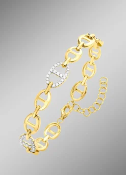 Armband mit Brillanten in Bicolor