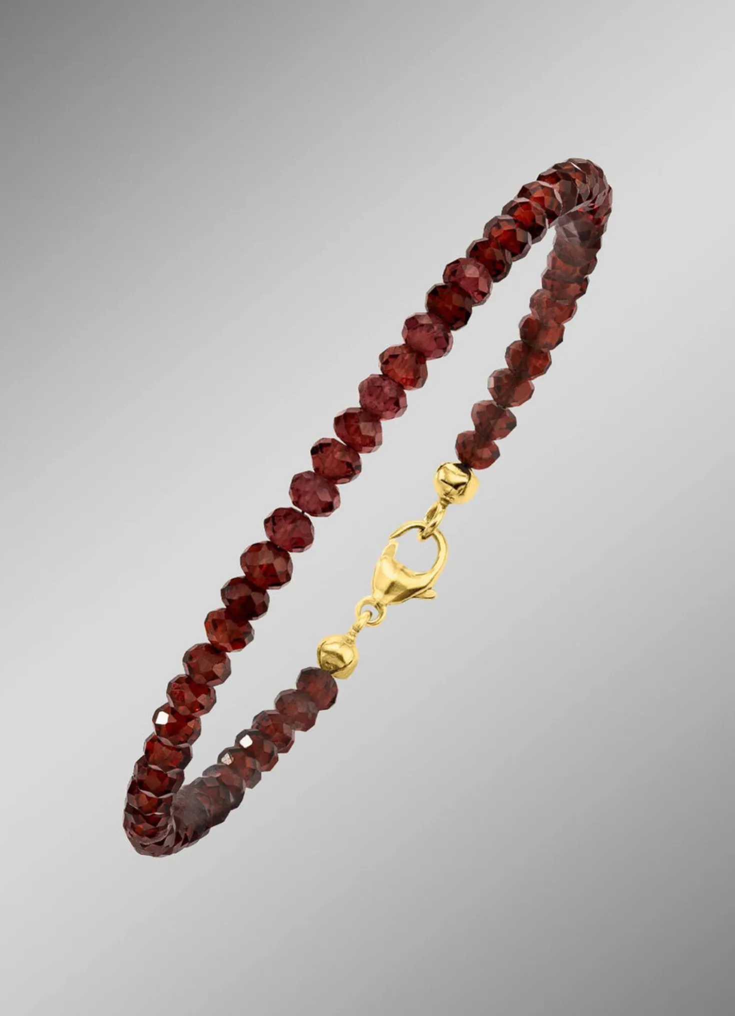 Armband mit echt Rhodolith - ein Highlight für Ihr Handgelenk!