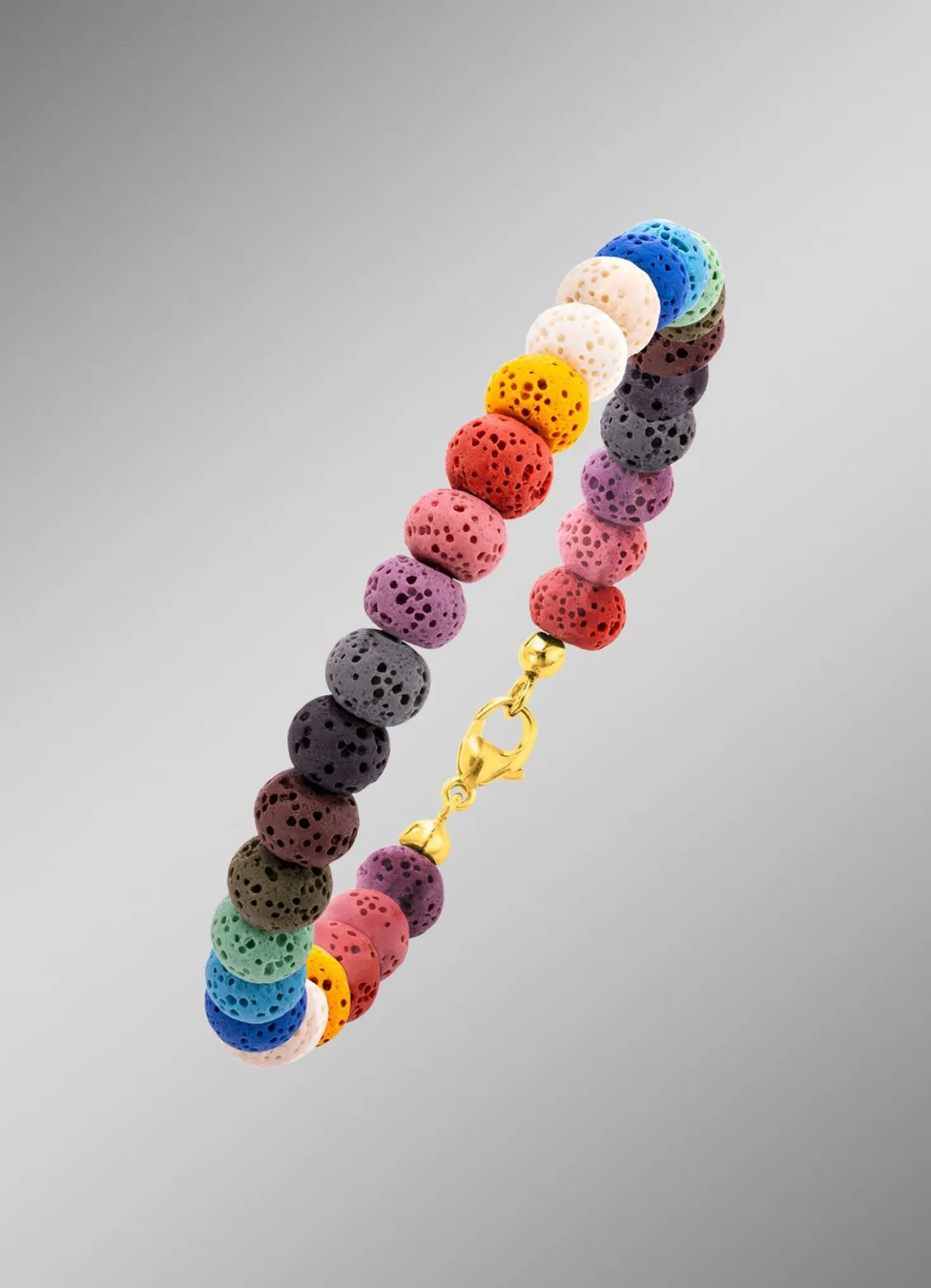 Armband mit Lava, beh,, in Multicolor