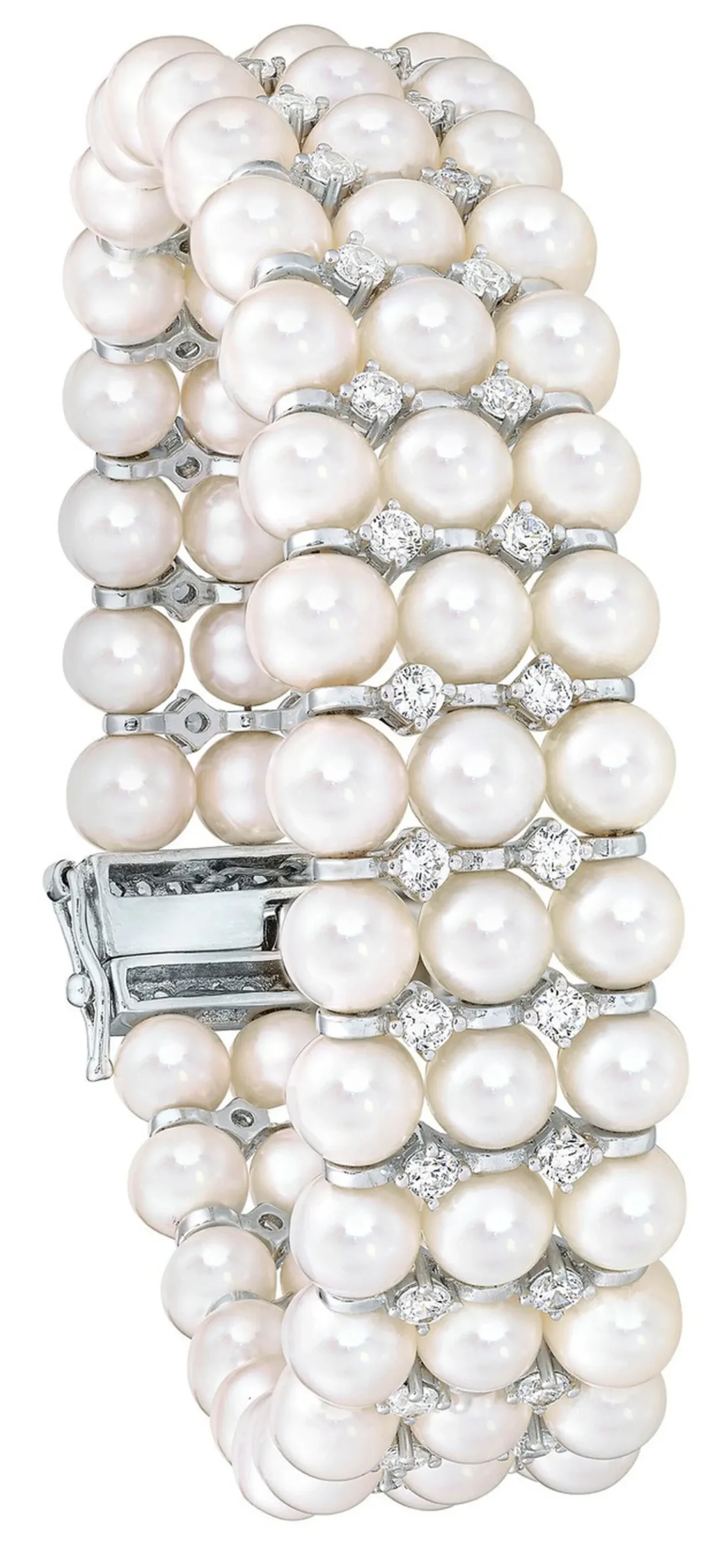 Armband mit Süßwasser-Zuchtperlen