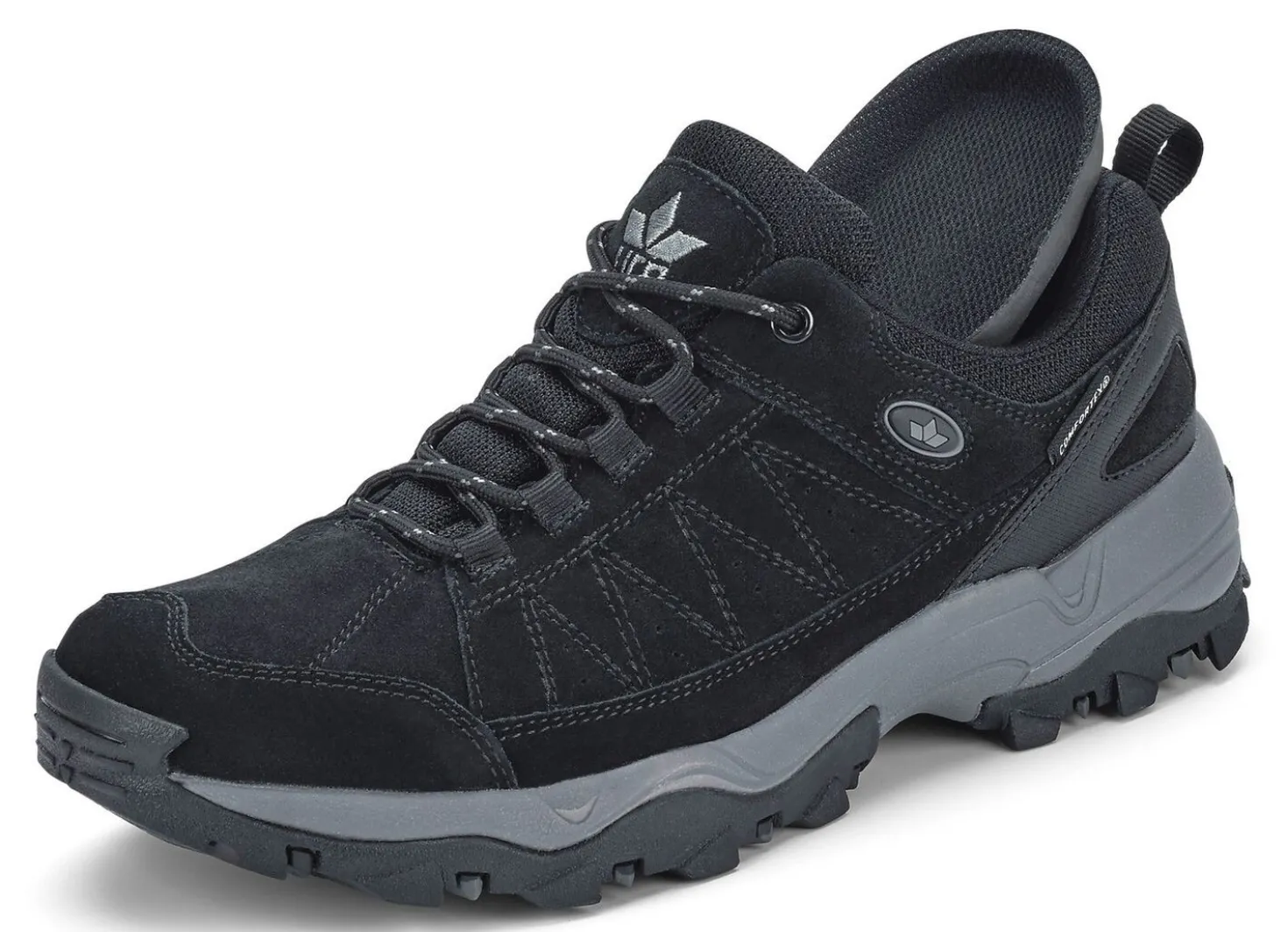 Atmungsaktive Herren-Schnürschuhe, mit herausnehmbarem Fußbett