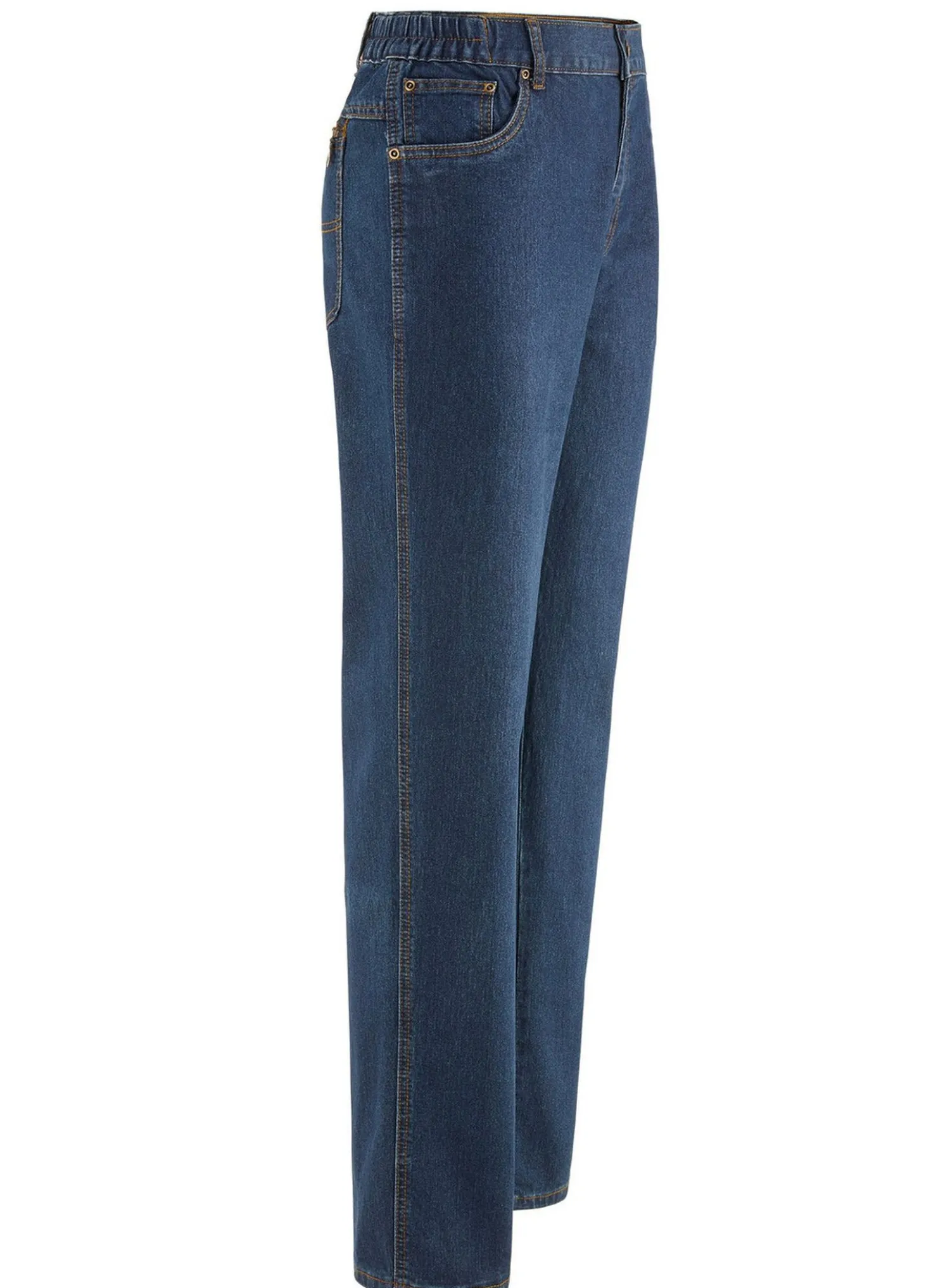 Attraktive Jeans mit Dehnbundeinsätzen