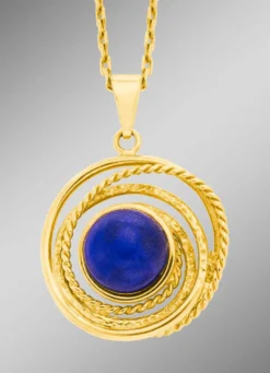 Attraktiver Anhänger mit echt Lapislazuli