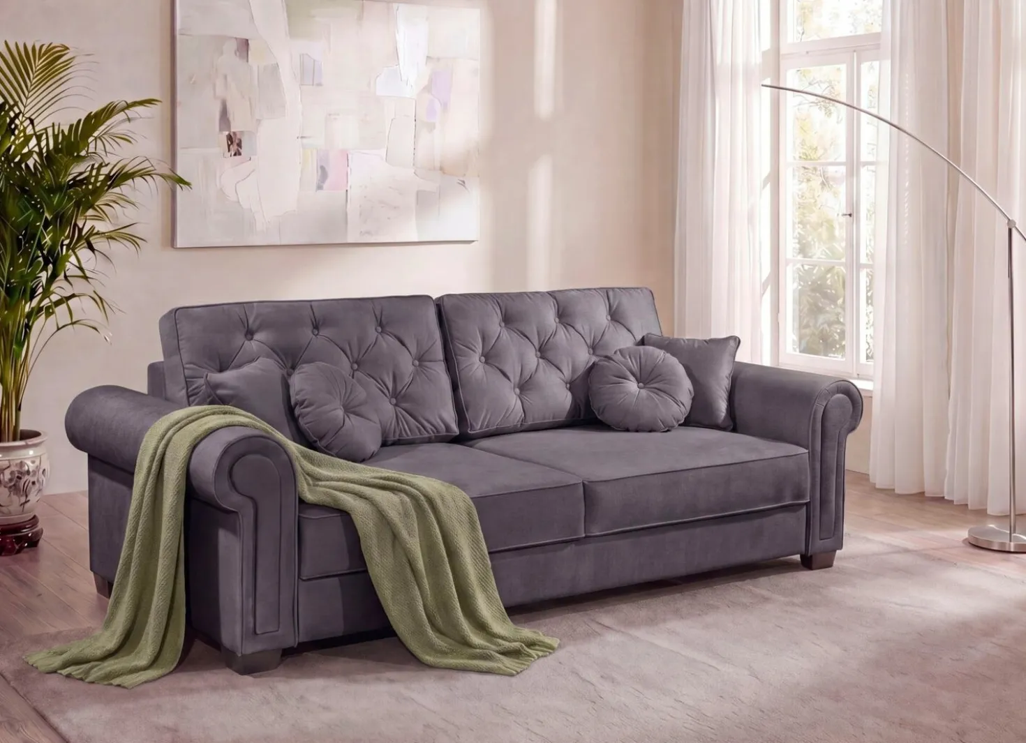 Attraktives Schlafsofa