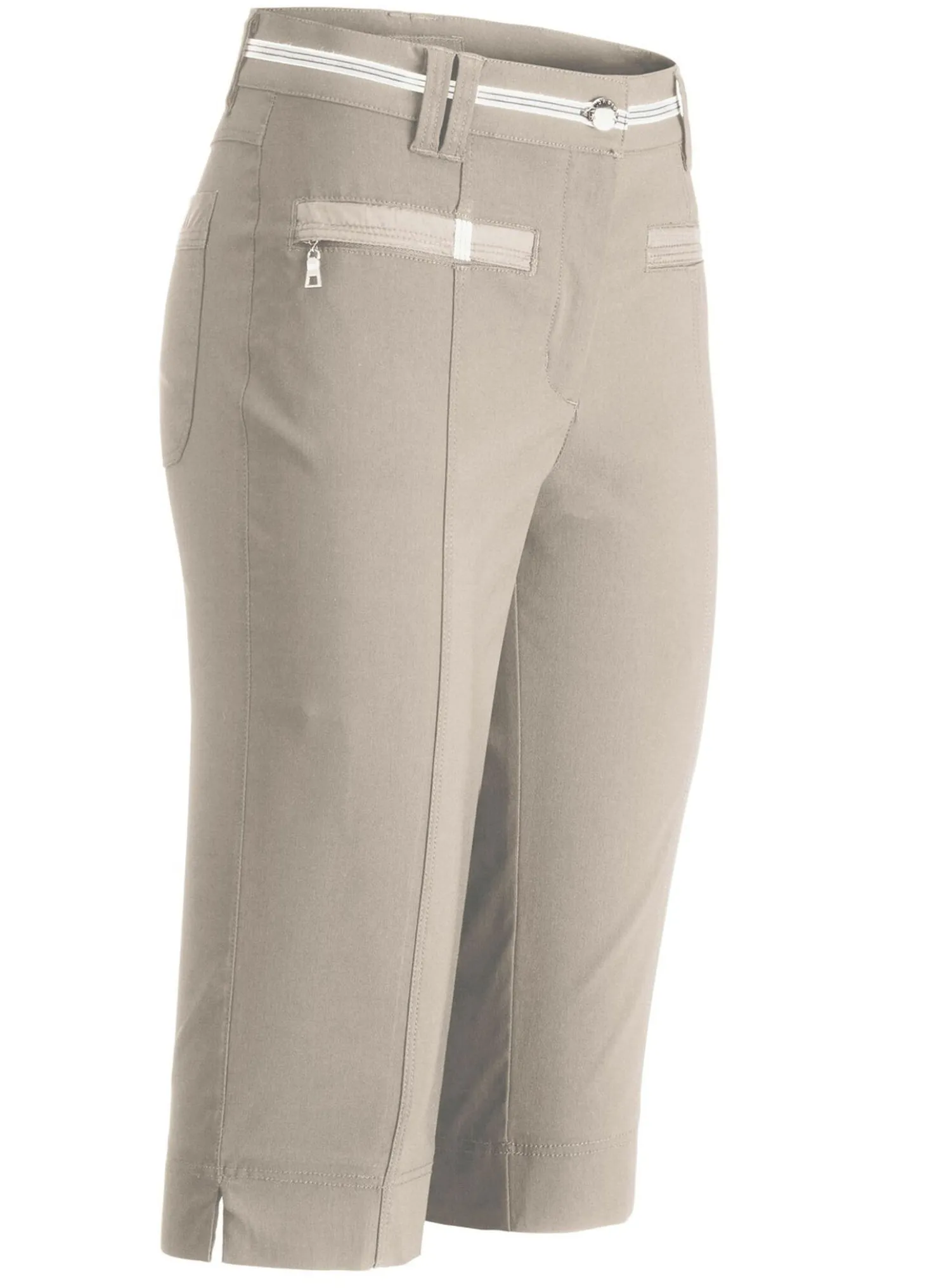 Aufwendig gearbeitete Bermudas