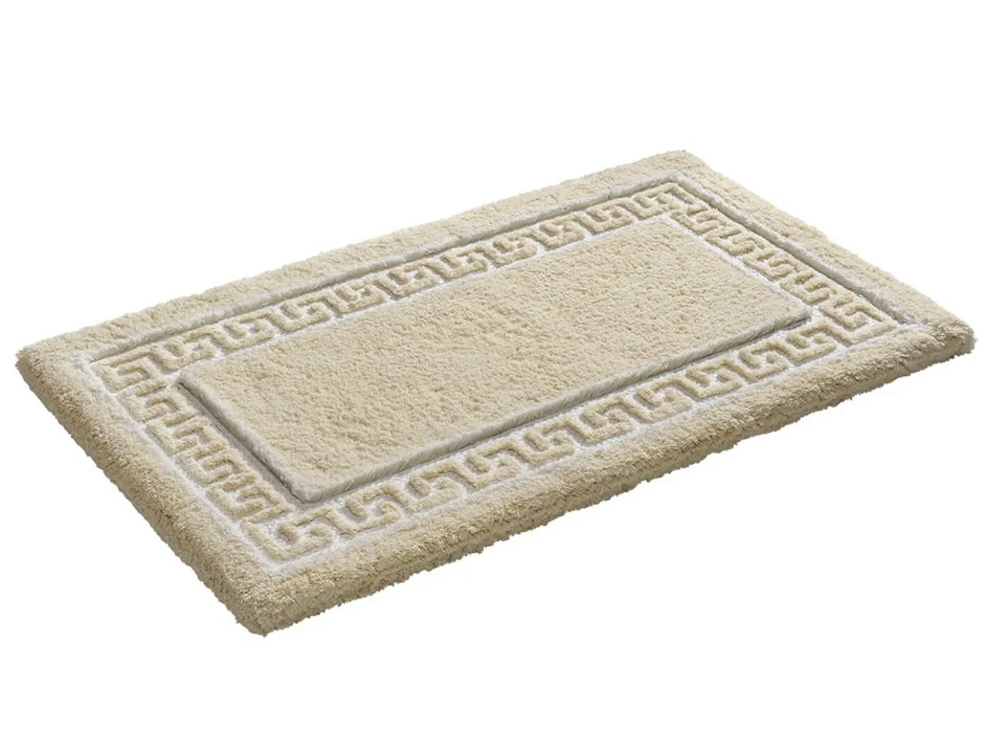 Badgarnitur mit Mäander-Bordüre