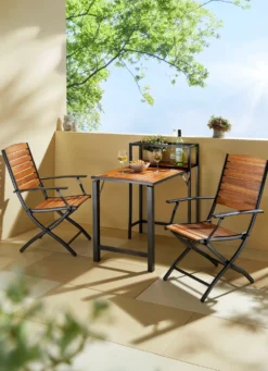 Balkon-Set 3-teilig
