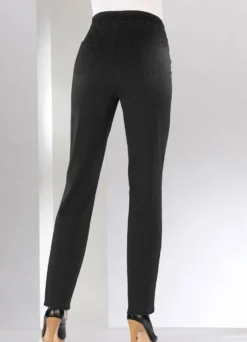 Bauchweg-Jeans in Schlupfform