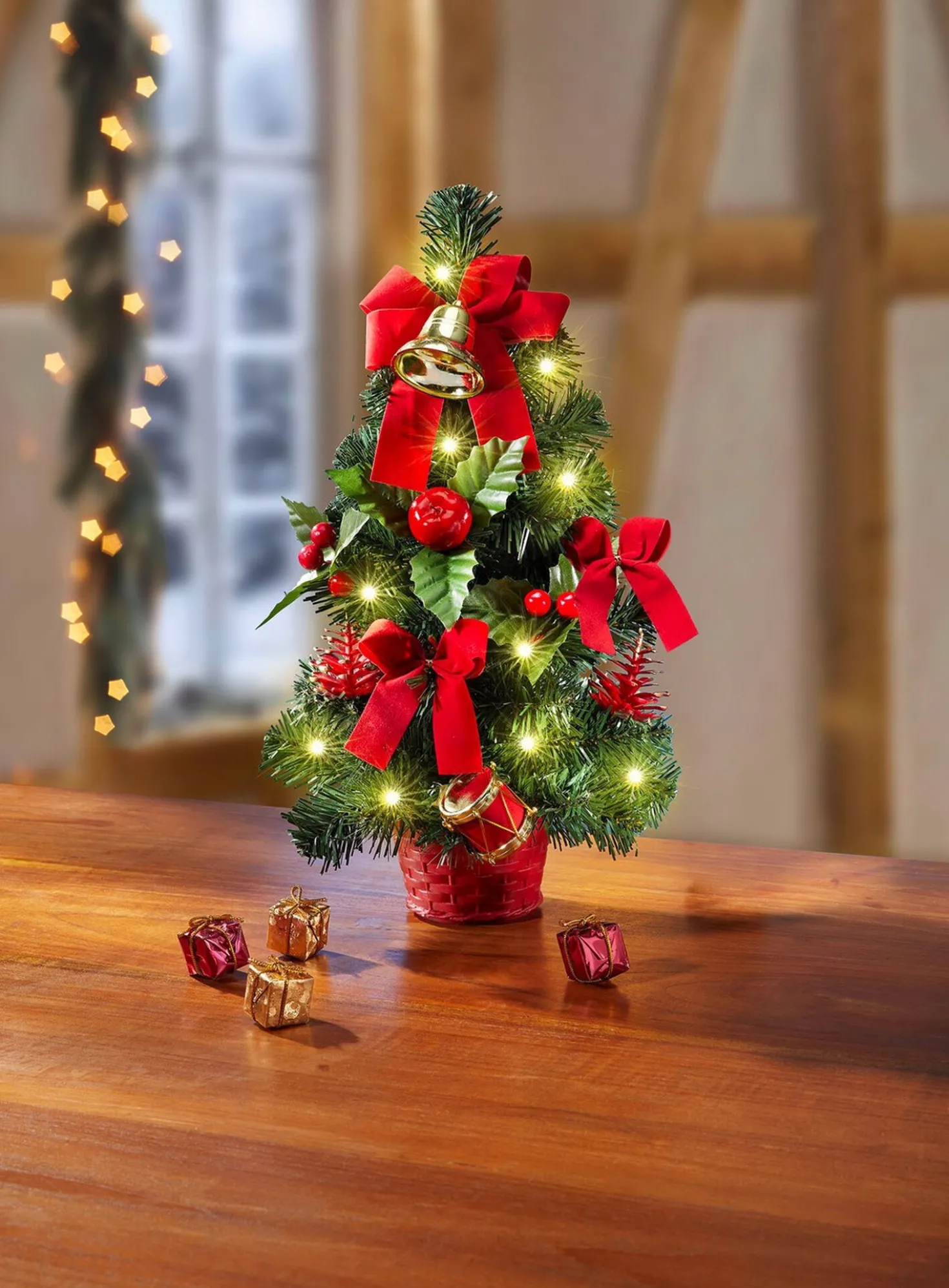 Beleuchteter Tannenbaum