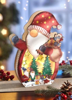 Beleuchteter Weihnachtsmann