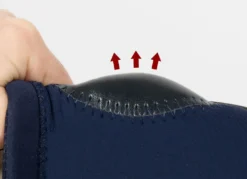Bequeme Clogs aus Stretchmaterial mit elastischem Einschlupf