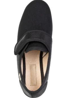 Bequeme Damen-Klettschuhe, aus angenehm gepolstertem Textilmaterial