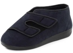Bequeme Damen-Klettschuhe, Weite H, mit herausnehmbarem Fußbett