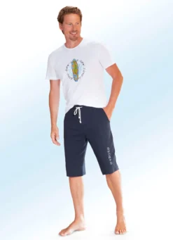 Bermuda mit breitem Bund