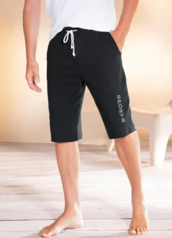 Bermuda mit breitem Bund