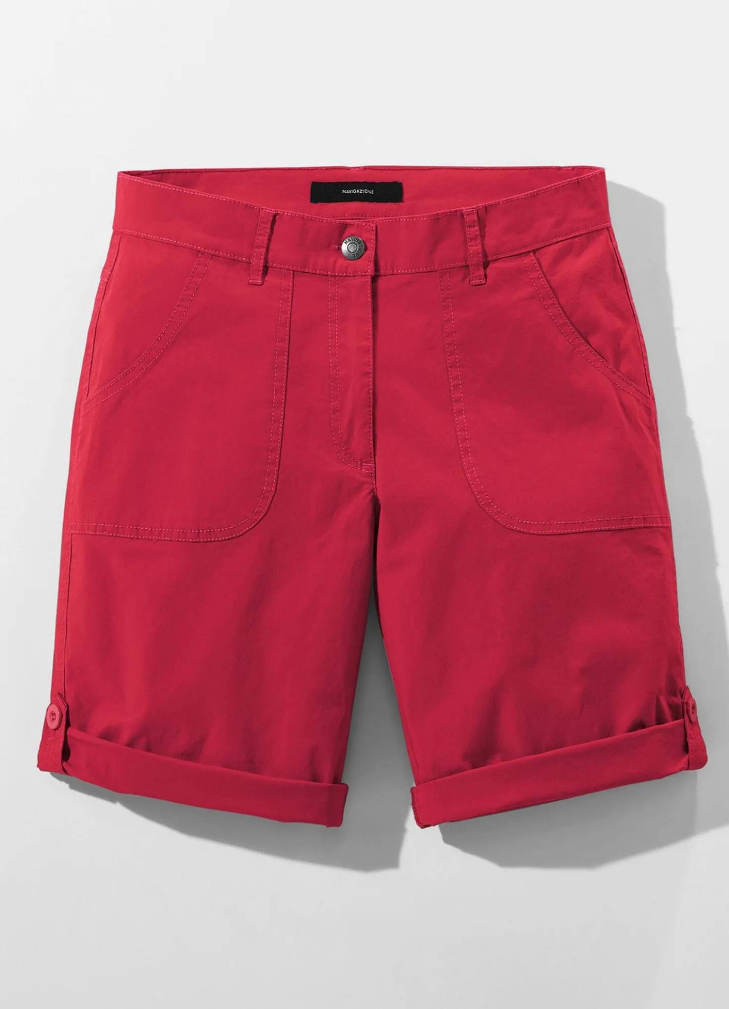 Bermudas mit Zierriegel