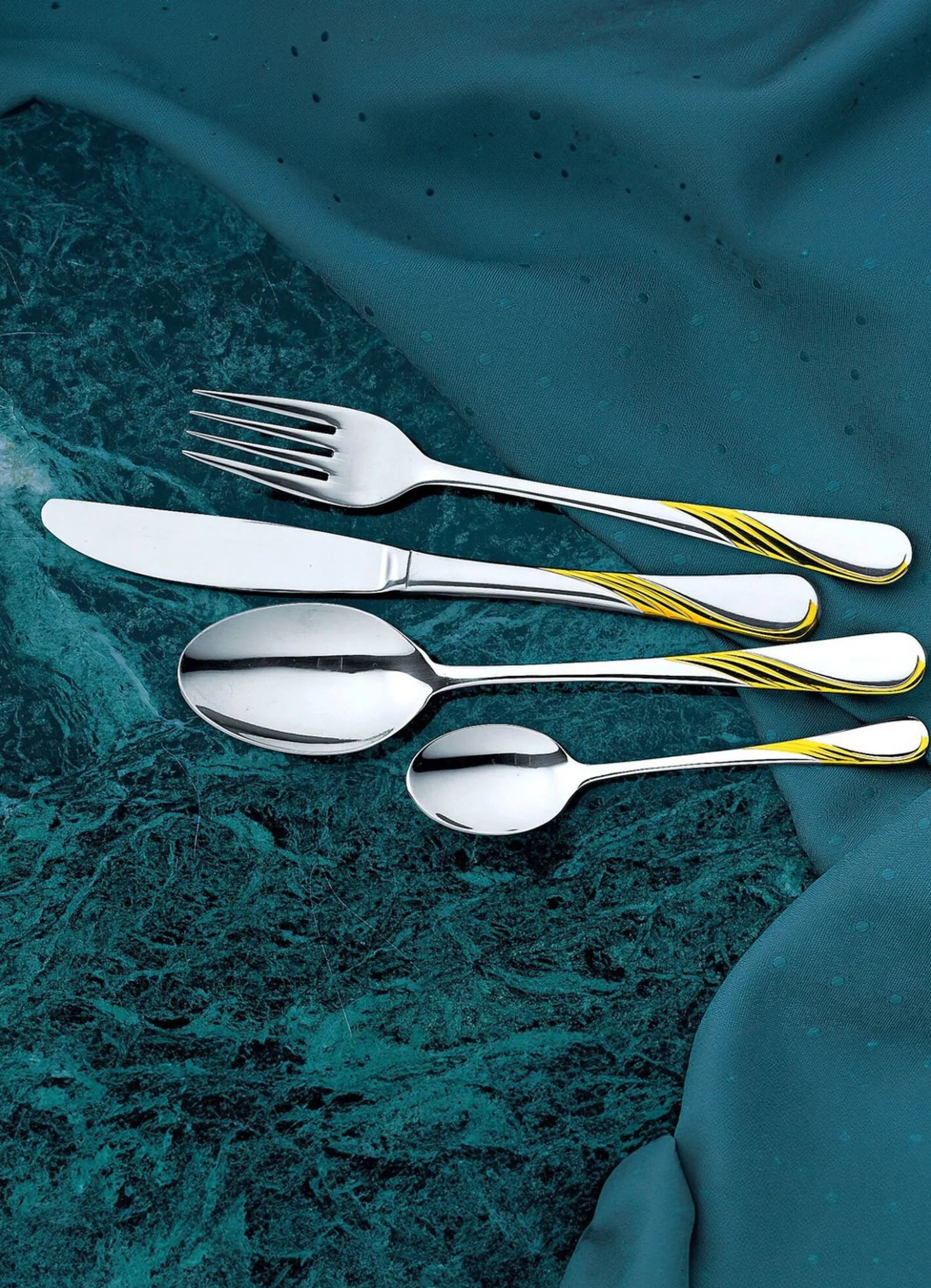 Besteck-Set, 72-teilig, für 12 Personen