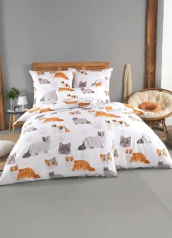 Bettwäsche-Garnitur in Polycotton-Qualität